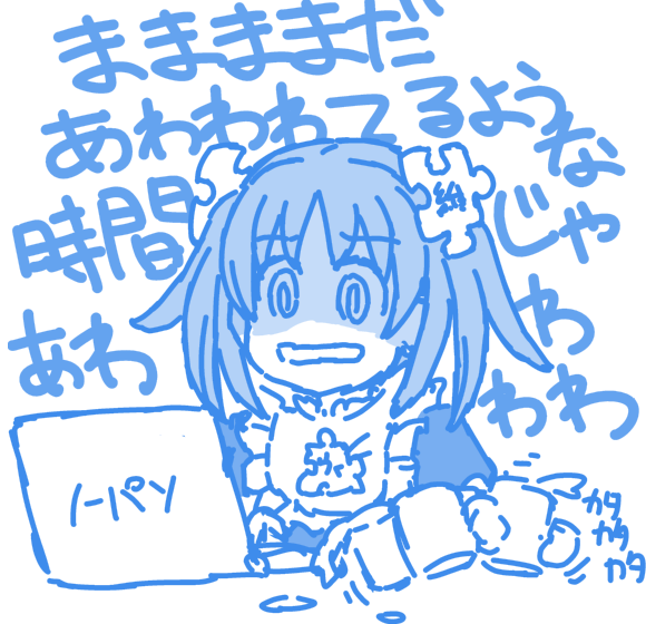 Wikipe-tan working hard